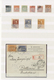 22622 Georgien: 1916-26: Postal History And Stamp Collection Of 20 Covers And About 80 Stamps, With Remark - Georgien