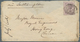 22676 Hongkong - Besonderheiten: 1858/1948: Incoming Mail, Covers/stationery/ppc (12) Inc. 1858 Soldiers L - Autres & Non Classés