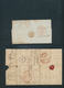22679 Indien - Vorphilatelie: 1808-1860's: Collection Of 46 Stampless Letters And Covers, Pre-philatelic M - ...-1852 Préphilatélie