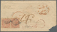 22702 Indien: 1859-61: Three Franked Covers To Aden All With The Scarce Large Circled Handstamp "BOMBAY/B. - Autres & Non Classés