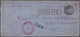 22718 Indien: 1914/15, Scarce Lot Of Ca. 42 Envelopes (few Front Sides) Sent To USA, All With Mainly Diffe - Autres & Non Classés