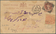 22763 Indien - Feudalstaaten: 1860's-1940's Ca.: Collection Of About 350 Covers, Postcards And Postal Stat - Altri & Non Classificati