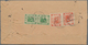 22769 Indien - Feudalstaaten: JAIPUR 1904-28 'Chariot Of The Sun': Five Covers And Two Postal Stationery E - Autres & Non Classés