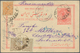 22813 Iran: 1891/1908, Group Of Nine Entires (covers, Ppc And Used Stationeries With Comprehensive Message - Iran