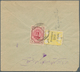 22826 Iran: 1914-18 Ca., 8 Covers Franked With Overprinted Issues, Censors WW I, Some Different, Fine Grou - Iran