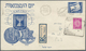 Delcampe - 22849 Israel: 1948/1965, Holding Of Apprx. 280 Entires With Commercial Mail And Philatelic Covers, Main Va - Autres & Non Classés