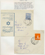 22850 Israel: From 1948 On. INTERIM PERIOD. Big Lot Containing About 98 Semi-official Stamp Issues, Inclus - Autres & Non Classés