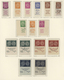 22851 Israel: 1948-73, Collection Used In Borek Album Starting First Issues With TAB, Different Papers Whi - Autres & Non Classés