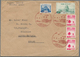 22912 Japan: 1915/1939, Eight Covers And Cards, Including One Front Including Some Better Frankings. One P - Autres & Non Classés
