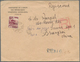 22979 Japan - Besonderheiten: 1930/41, Diplomatic Senders: 1930 Print W. Fuji 4 S. Orange To Italy, China - Autres & Non Classés