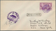 22980 Japan - Besonderheiten: 1935/36, Ship Post Offices Paquebot Mails With US Franks Pmkd. Hiye-Maru, He - Autres & Non Classés