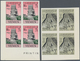 23008 Jemen: 1947/1962, U/m Collection Of 50 Marginal Blocks Of Four From The Corners Of The Sheets (plus - Yémen
