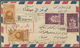 23026 Jemen: 1950s, Group Of 21 Commercial Covers, Incl. Registered And Airmail, Nice Range Of Postmarks ( - Yémen