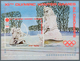 23087 Jemen: 1971, Winter Olympics 1972 Sapporo (paintings And Sculptures) Perf. Miniature Sheet 10b. 'ice - Yémen