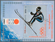 23088 Jemen: 1971, Winter Olympics 1972 Sapporo Perf. Miniature Sheet 6b. 'downhill Skiing' And Imperf. Mi - Yémen