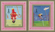 23130 Jemen: 1982, Olympic Games Moscow, 25f. To 125f., 25 Complete Sets Of Six De Luxe Sheets Each. Miche - Yémen