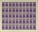 23159 Jemen - Königreich: 1964, "FREE YEMEN" Handstamps, Accumulation Of Apprx. 315 Stamps, Mainly Within - Yémen