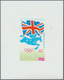 Delcampe - 23186 Jemen - Königreich: 1968, Summer OLYMPICS 1924-1968 'National Flags And Venues' 11 Different Imperfo - Yemen