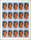 23248 Jemen - Königreich: 1970, PHILYMPIA London, Both Issues Perf. And Imperf., 40 Complete Sets Each Wit - Yémen