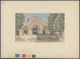 23259 Jemen - Königreich: 1970s, (+ Egypt). Collection Of 16 Artist's Drawings Showing Some Buildings Belo - Yémen