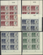 Delcampe - 23293 Jordanien: 1947/1965, U/m Collection Of More Than 100 Plate Blocks. - Jordanie