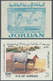 23304 Jordanien: 1962/1996 (ca.), Collection Of The MINIATURE SHEETS In Album Pages Incl. Several Better I - Jordanie
