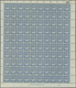 23309 Jordanien - Portomarken: 1952/1957, U/m Assortment Of Complete Sheets: Michel Nos. 41, 42 C, 46, 47, - Jordanie