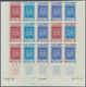 23319 Kamerun: 1960/1965 (ca.), Bestand Von Ca. 470 UNGEZÄHNTEN PROBEDRUCKEN In Teils Unterschiedl. Farben - Cameroun (1960-...)