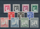 23326 Katar / Qatar: 1957/1972, Mint Assortment On Stockcards From Ovp. On GB, E.g. 1961 Definitives (2), - Qatar