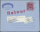 23327 Katar / Qatar: 1957-70, 8 Air Letter All Used, One To Germany And Retour With Label "PARTI / ABGEREI - Qatar