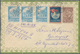 Delcampe - 23357 Korea-Nord: 1950/59, Covers/used Ppc (11) With A Variety Of Frankings, All Overseas And Mostly To Cz - Corée Du Nord