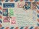 23358 Korea-Nord: 1950/59, Covers/used Ppc (15) With A Variety Of Frankings, All Overseas And Mostly To Cz - Corée Du Nord