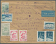 Delcampe - 23358 Korea-Nord: 1950/59, Covers/used Ppc (15) With A Variety Of Frankings, All Overseas And Mostly To Cz - Corée Du Nord