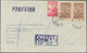 Delcampe - 23358 Korea-Nord: 1950/59, Covers/used Ppc (15) With A Variety Of Frankings, All Overseas And Mostly To Cz - Corée Du Nord