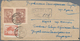 23361 Korea-Nord: 1952/63 (ca.), Cut-outs From Commercial Mail To Sweden Inc. Front Or Part-front Covers ( - Corée Du Nord