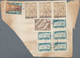 Delcampe - 23361 Korea-Nord: 1952/63 (ca.), Cut-outs From Commercial Mail To Sweden Inc. Front Or Part-front Covers ( - Corée Du Nord