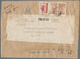 Delcampe - 23361 Korea-Nord: 1952/63 (ca.), Cut-outs From Commercial Mail To Sweden Inc. Front Or Part-front Covers ( - Corea Del Norte