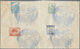 Delcampe - 23361 Korea-Nord: 1952/63 (ca.), Cut-outs From Commercial Mail To Sweden Inc. Front Or Part-front Covers ( - Corea Del Norte