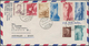 Delcampe - 23371 Korea-Süd: 1954/55, Korean War, Neutral Nations Supervisiory Comittee NNSC Airmail Covers (9) Forwar - Corée Du Sud