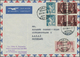Delcampe - 23371 Korea-Süd: 1954/55, Korean War, Neutral Nations Supervisiory Comittee NNSC Airmail Covers (9) Forwar - Corée Du Sud