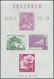 23374 Korea-Süd: 1959/1961, Accumulation Of 11 Different Miniature Sheets In Different Quantities With Sev - Corée Du Sud