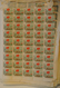 23404 Laos: 1961: Little Box With Complete Sheets Of Revolutionary Issues Pathet-Lao 1961. Michel No's 1, - Laos