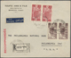 Delcampe - 23441 Libanon: 1925-80, Box Containing 330 Covers And Used Stamps In 640 Glassines, Registered Mail, Air M - Liban