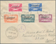 23458 Libanon: 1939/1954, Group Of Five Better Covers, E.g. 1939 1st Flight Beyrouth-Athens-Warsaw, 1944 M - Liban