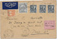 TUNISIE - 1945 - ENVELOPPE RECOMMANDEE Par AVION De MANOUBA => PARIS - Lettres & Documents