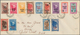 23513 Madagaskar: 1943, FRANCE LIBRE Overprints, Lot Of Five Philatelic Covers From "TANANARIVE" Bearing 5 - Autres & Non Classés