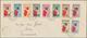 23513 Madagaskar: 1943, FRANCE LIBRE Overprints, Lot Of Five Philatelic Covers From "TANANARIVE" Bearing 5 - Autres & Non Classés