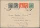 Delcampe - 23525 Malaiische Staaten - Straits Settlements: 1937, Coronation Commemoratives On Covers (6, Inc. 4 Airma - Straits Settlements
