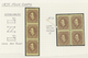 23561 Malaiische Staaten - Sarawak: 1875, 4c. Brown/yellow, Specialised Assortment Of 23 Stamps Within Uni - Autres & Non Classés