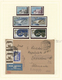 Delcampe - 23594 Marokko: 1896-1975, Small Collection On Album Leaves Including French, German And Spanish P.O., IFNI - Maroc (1956-...)